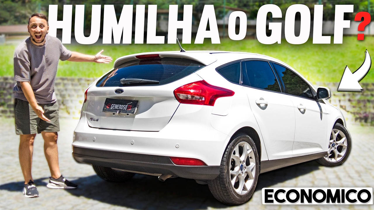 BARATO e IGNORADO no BRASIL… MAS É SUPERIOR aos RIVAIS?🤔 Ford Focus