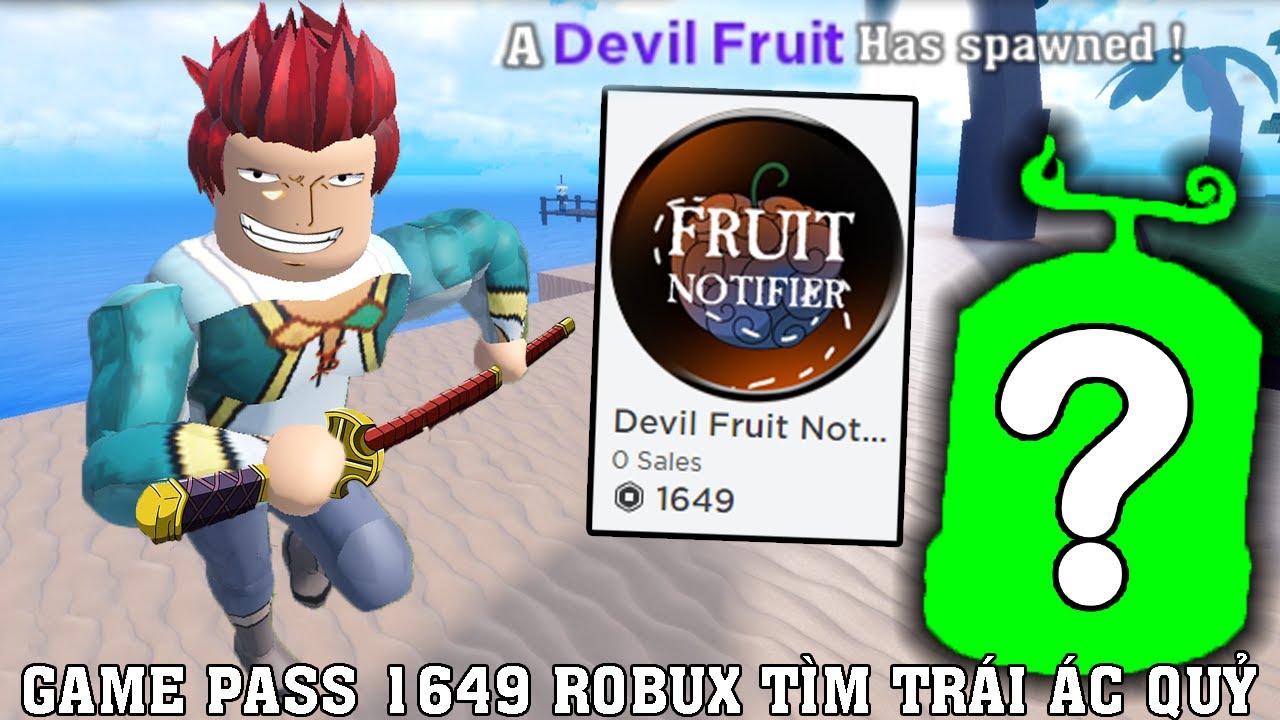MUA GAMEPASS TÌM TRÁI ÁC QUỶ 1649 ROBUX BẤT NGỜ SỞ HỮU TRÁI ÁC QUỶ NHƯ ...