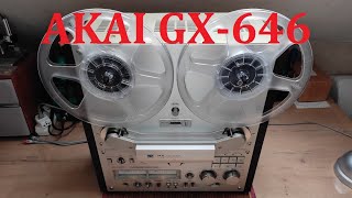 AKAI GX-646 Два магнитофона на три города. ЧАСТЬ намбр3