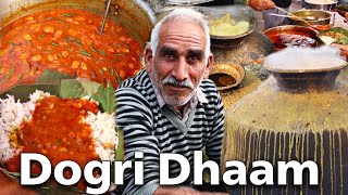 जम्मू की डोगरी धाम | Sagle Wali Daal, Ambal, Rajma Chawal और मीठे चोल | Indian Food