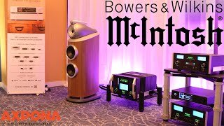 B&W Speakers with MCINTOSH Amplifiers: A POWERFUL Combo