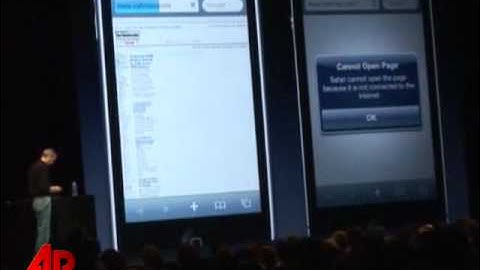 Raw Video: Network Issues Thwart iPhone Demo