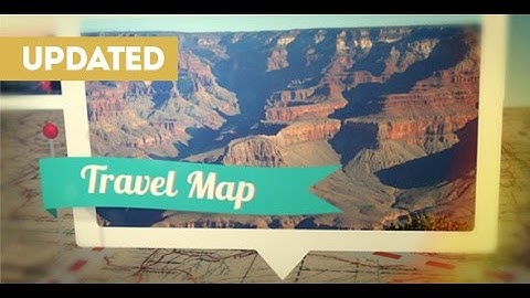 Travel Map Template - After Effects Project