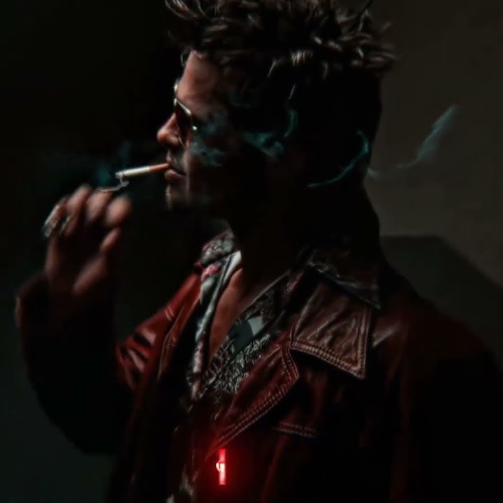 Tyler Durden | Fight Club | Never Let Go Of Me (SLOWED) | Edit 4K #fightclubedit
