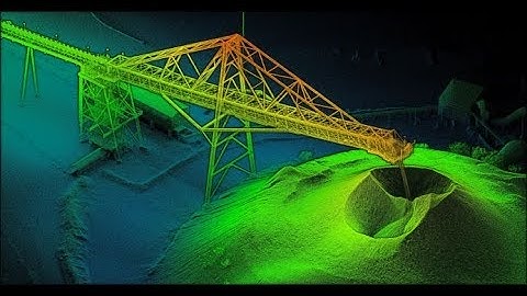 LIDAR Structural Inspection of Mining Crusher (DIGITAL TWIN AS-BUILT 3D ANALYTICS)