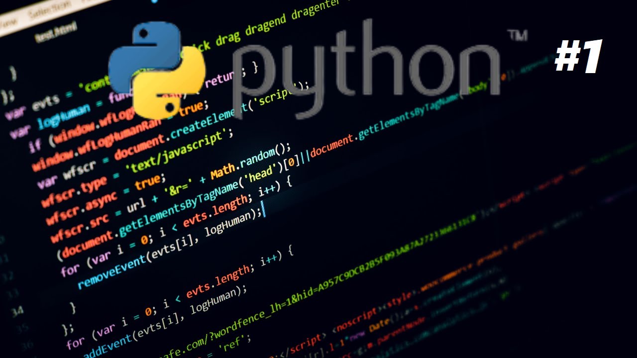 Python Programming - Episode 1 - YouTube