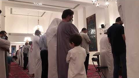 ( مرئى ) عشائية الأربعاء 8-2-1443 للشيخ خالد الجليل تلاوة آسرة وخاشعة من سورة الأعراف