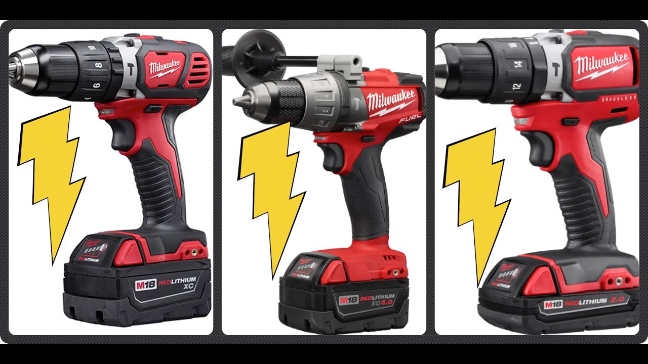 TALADROS MILWAUKEE 18V - YouTube