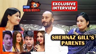 Bigg Boss 13 | Shehnaz Gill's Parents Exclusive Interview | Siddharth Shukla, Asim, Himanshi | BB 13