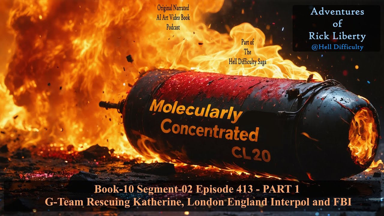 E413 PART1 G Team Rescuing Katherine London England UK Interpol FBI Narrated Video Book MOVIE STORY