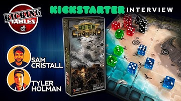 Dice Command Board Game Kickstarter Interview with Creators Sam Cristall and Tyler Holman
