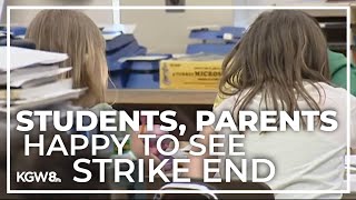 Portland students head back to class Monday after teachers strike ends: 'Very, very, very thankful'