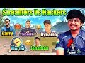 PubG Mobile Streamers Vs Hacker - Mortal, Dynamo, Carryminati, Scout, Jonathan