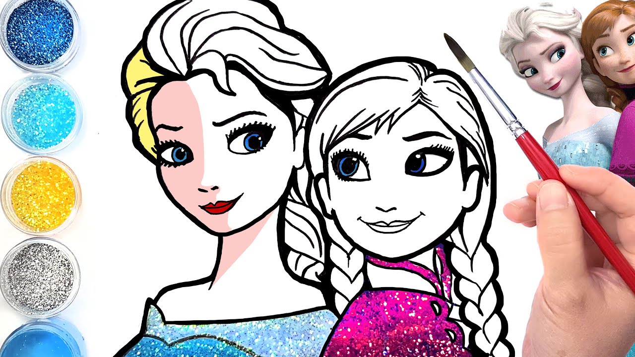 Amazon.com: Disney Frozen and Frozen 2 Coloring and Stickers Activity Books  Set : Toys & Games