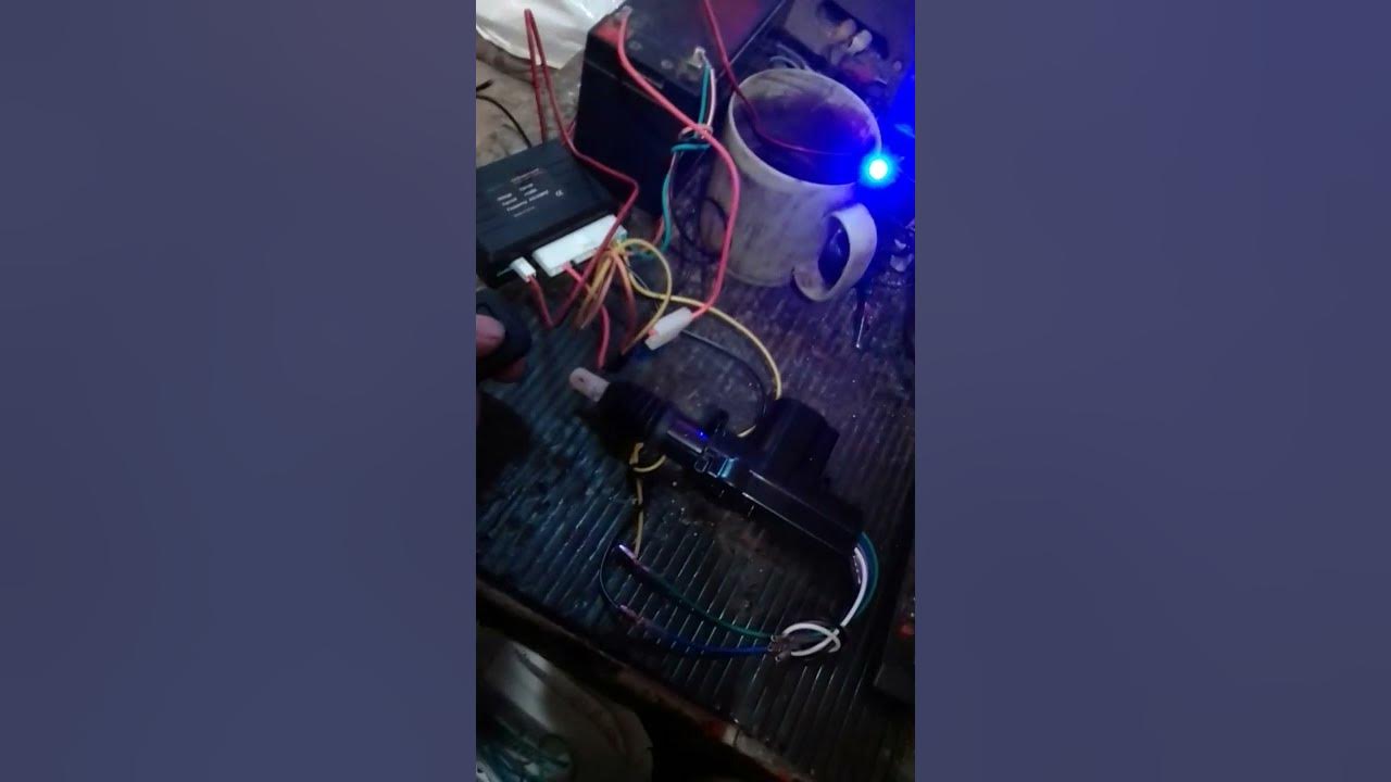 подключение центрального замка из китая