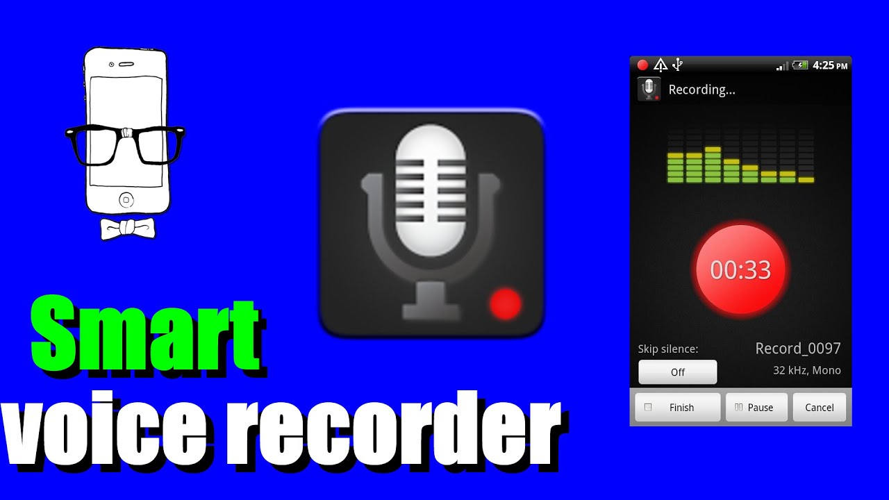 Smart Voice Recorder graba voz con una mejor calidad YouTube