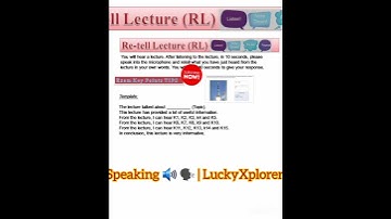 Retell Lecture | RL #RL #Retell #Lecture #luckyxplorer