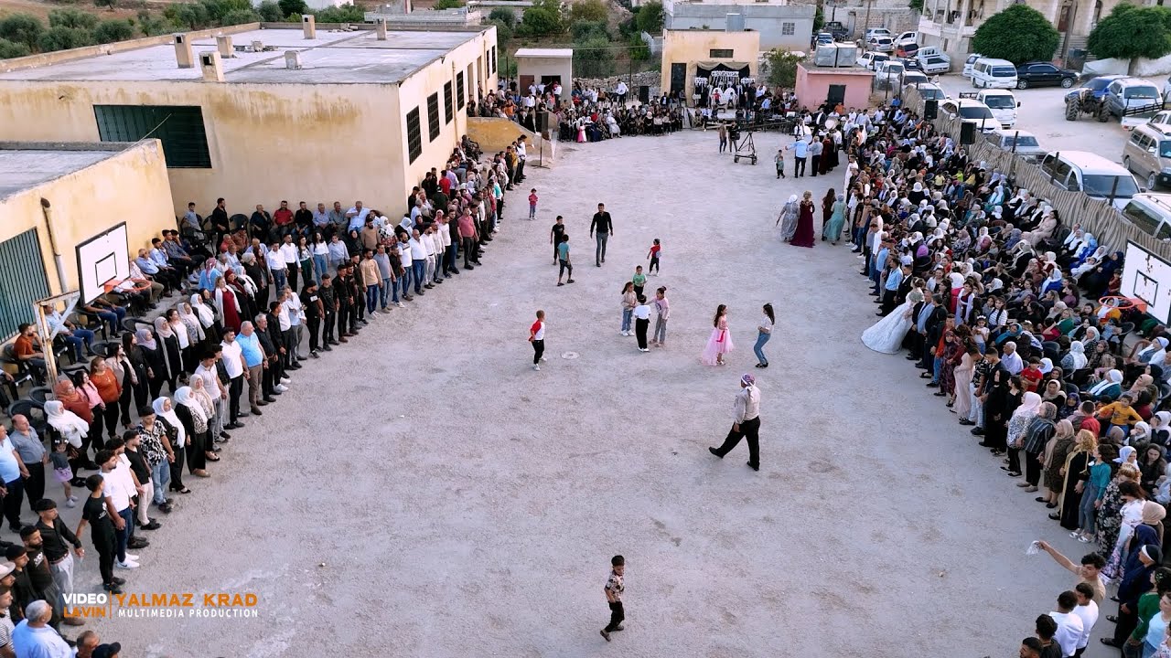 اعراس اكراد عفرين (بعدينو) عرس عابدين - تصوير طيارة بجودة 4k - اخراج المرئي  يلماز كراد