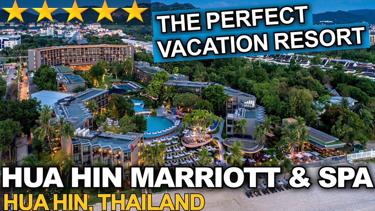 The Perfect VACATION RESORT : HUA HIN MARRIOTT Resort & Spa!