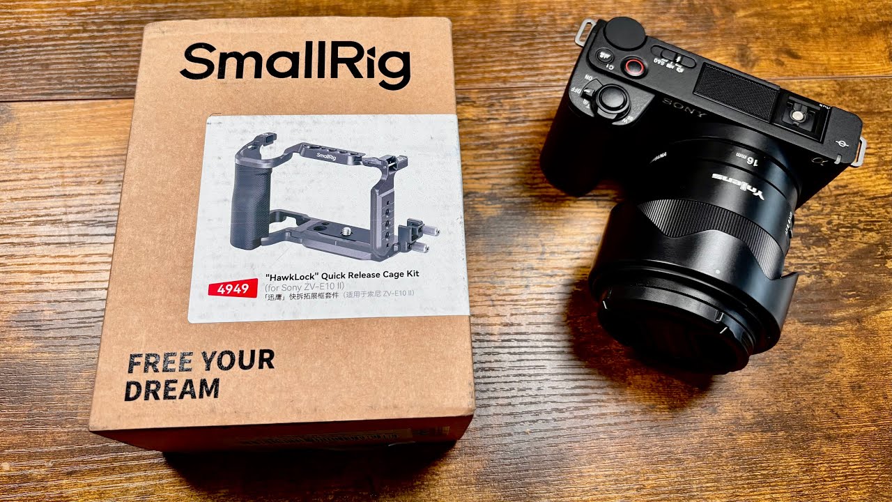デジタルカメラ SONY ZVE-10 with Smallrig Case The Perfect SmallRig Cage For The Sony ZVE10 II - YouTube