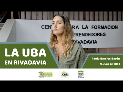 Estudiá Agronomía en Rivadavia 🌾📚 👉🏻 Paula Barrios Barón (Miembro del CEFER)