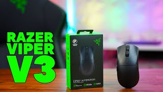 Razer Viper V3 Hyperspeed unboxing and impressions