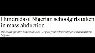 HUNDREDS Of Nigerian Schoolgirls Taken In MASS ABDUCTION