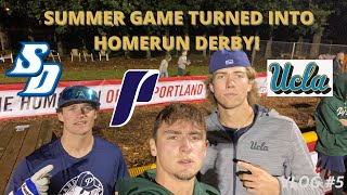 Summer ball game turned into home run derby VLOG #5 screenshot 1