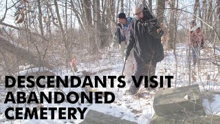 Descendants make emotional visit to abandoned Black Freedom Seeker cemetery
