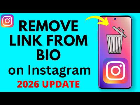 How to Remove Link From Instagram Bio
