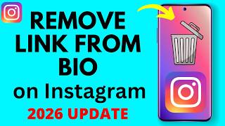 How to Remove Link From Instagram Bio