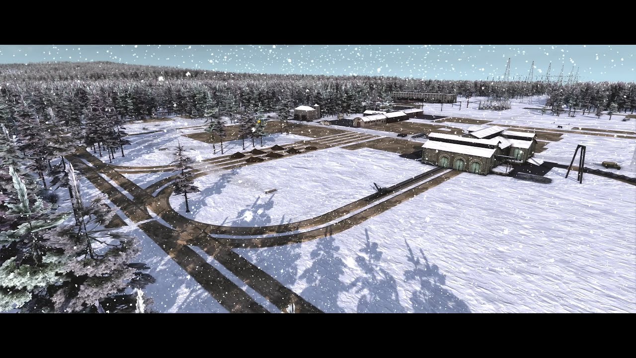 Workers & Resources: Soviet Republic. Early Start. № 8. Зима. Запуск строительства железной дороги