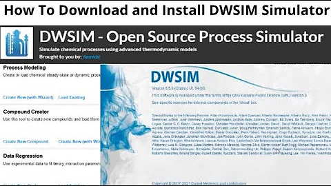 How to Download and Install DWSIM V6.50 Tutorial