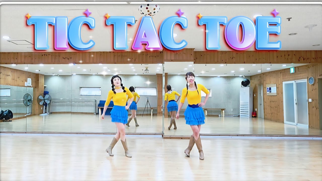[LINE DANCE][초중급]Tic Tac Toe LineDance l #Improver l #티탁토라인댄스 / #Jessi Linedance