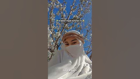 Arabian niqab tutorial!✨ #aesthetic #muslimah #hijabtutorial #arabian #halalprincess