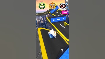 Going Balls: NEW Skin Speedrun Through the HARDEST Obstacles Ever! #shorts #goingballs