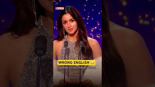 ENGLISH ❌ CONFIDENCE 💯 #aliabhatt#celebrity#bollywood #trendingshorts#viral#bestvideos#englishre