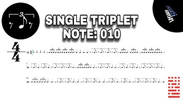TRIPLETS: 010 RHYTHM READING Exercises | Improve Your Skills!