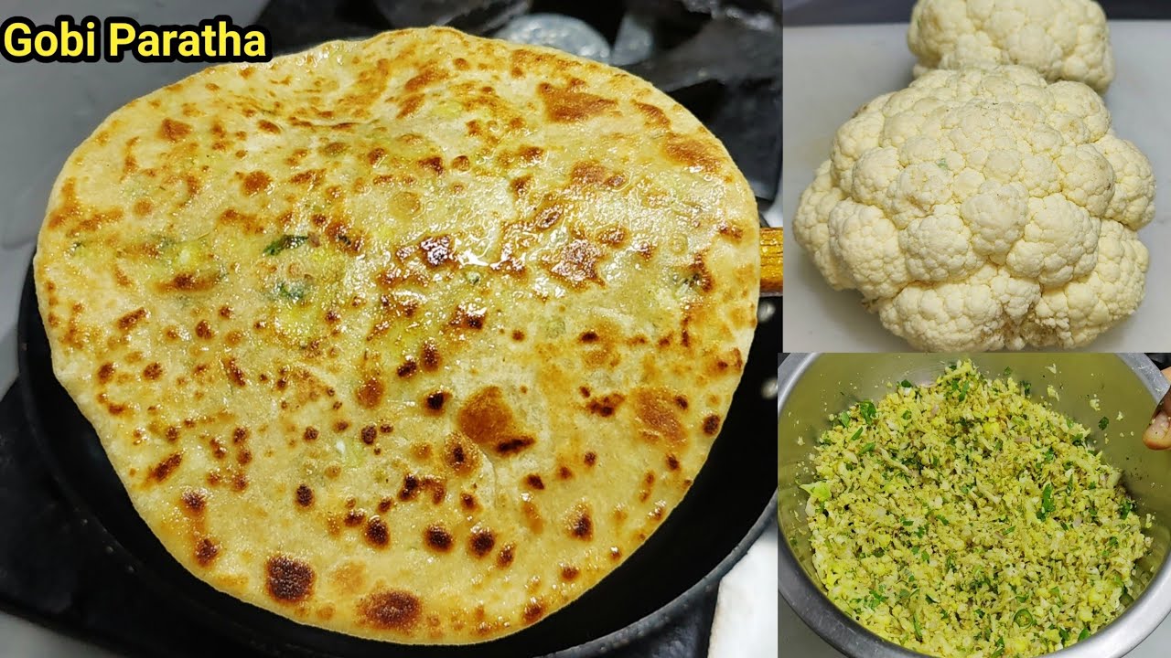              Easy Gobi Paratha  Gobhi Paratha