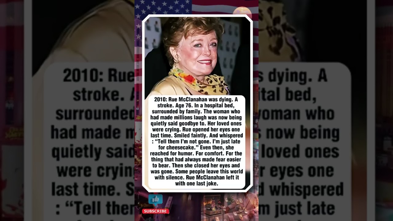 Guarda Rue McClanahan's Last Joke Before She Passed Away su YouTube Guarda Rue McClanahan's Last Joke Before She Passed Away su YouTube