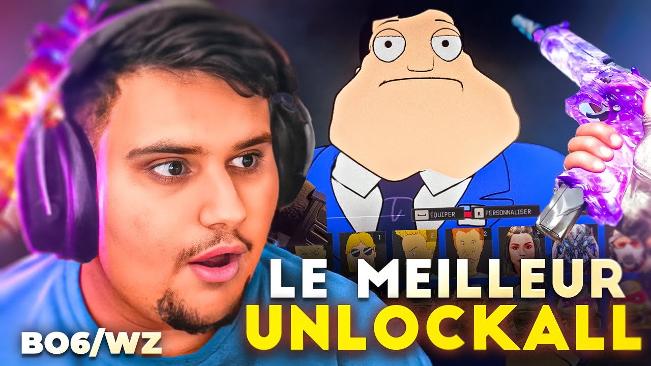 J'ai testé le meilleur UNLOCK ALL sur WARZONE & BO6 😱