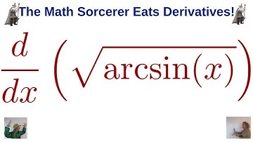 Inverse Trigonometric Derivatives f(x) = sqrt(arcsin(x))