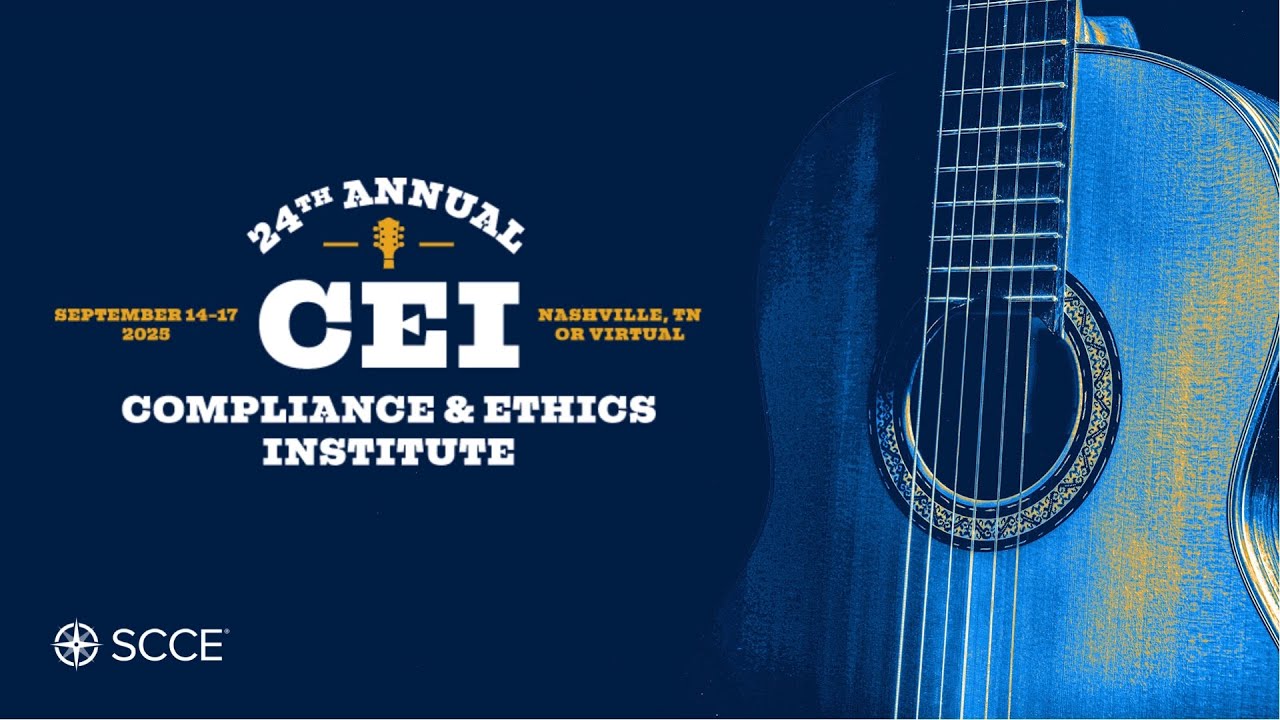 Join SCCE for the 24th Annual Compliance & Ethics Institute!