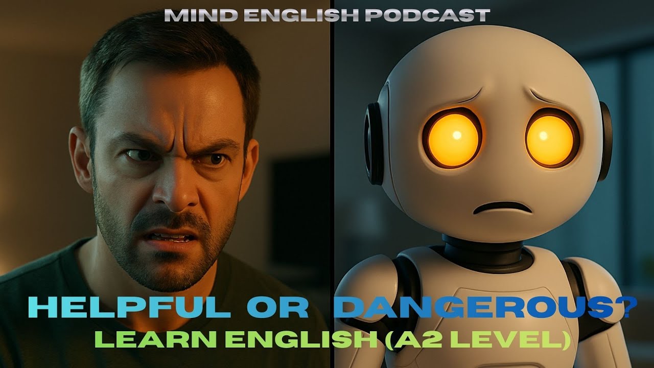 Проблема с роботом 🤖 | Научно-фантастический рассказ na английском (уровень A2)