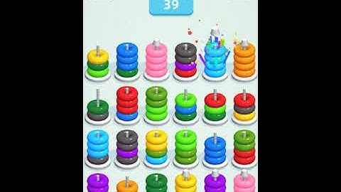 Hoop Sort Puzzle Level 821 - 830 Walkthrough | PuzzleChallenge ✔️