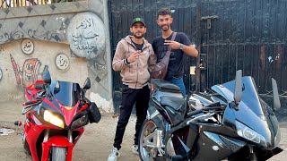 شوفو حصل اي بالموتسيكل مع احمد في الأردن😯🔥
