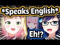 Nene's English Broke A-Chan In Calli's Telephone Game 【ENG Sub Hololive】