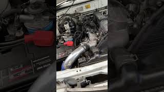 Ford courier 2.5 tdi 1st start up after modifications.