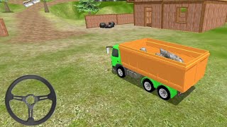 Offroad Cargo Truck Transport Simulator | Truk Narik Batu Lev3 | Android gameplay screenshot 3