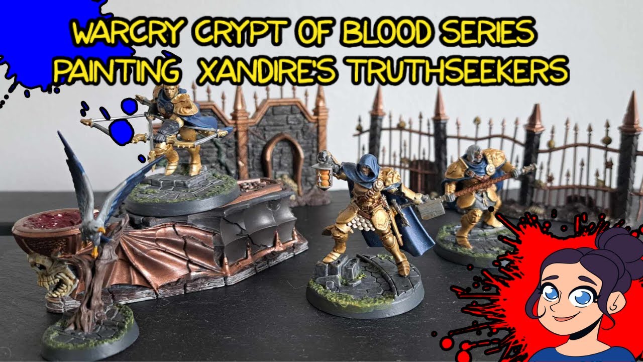 Warcry Crypt of Blood Series: Painting Xandire's Truthseekers